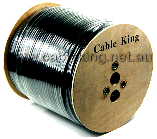 RG6 Cable Wooden Drum
